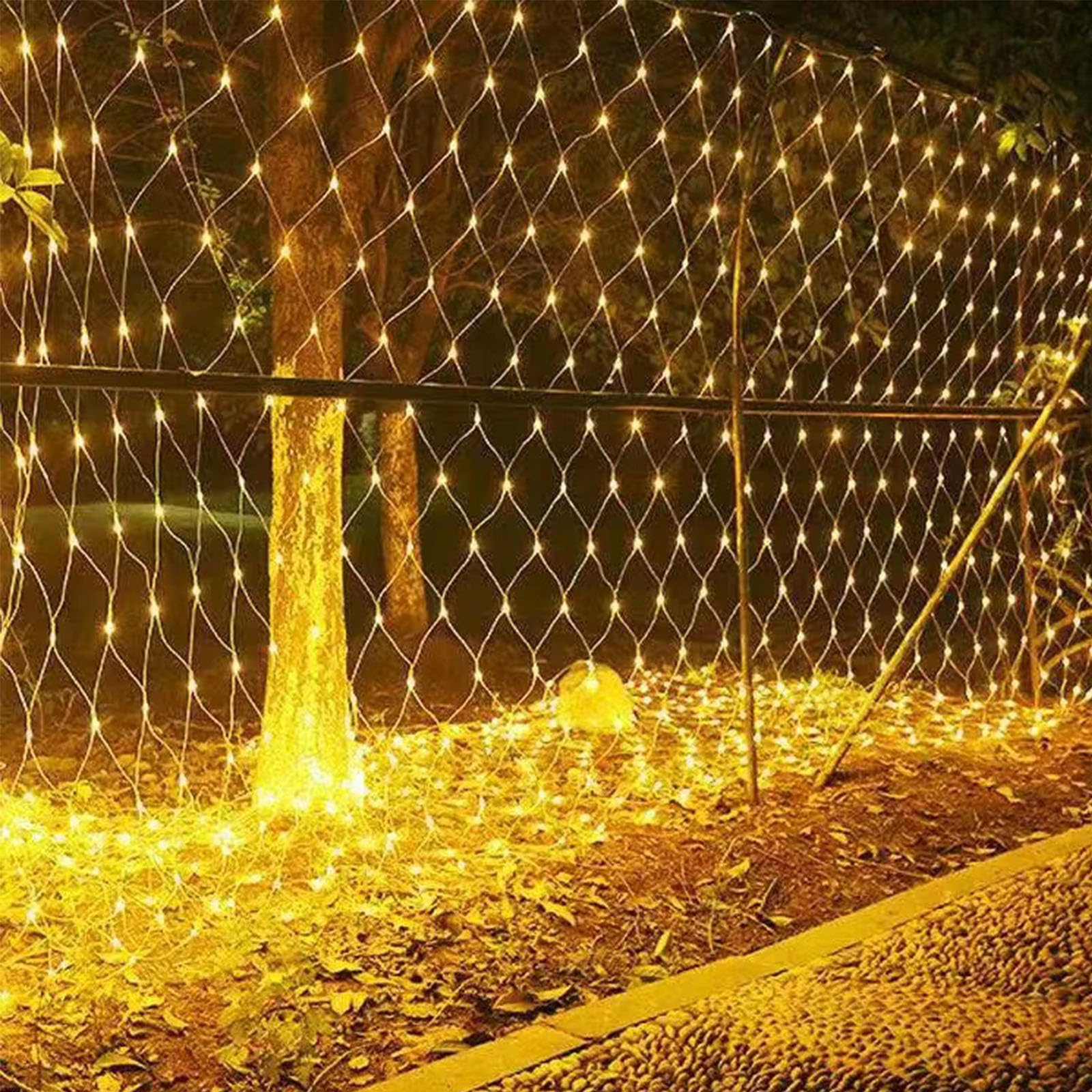 Amazon.co.jp: AKISOT クリスマス LEDイルミネーションライト ネット