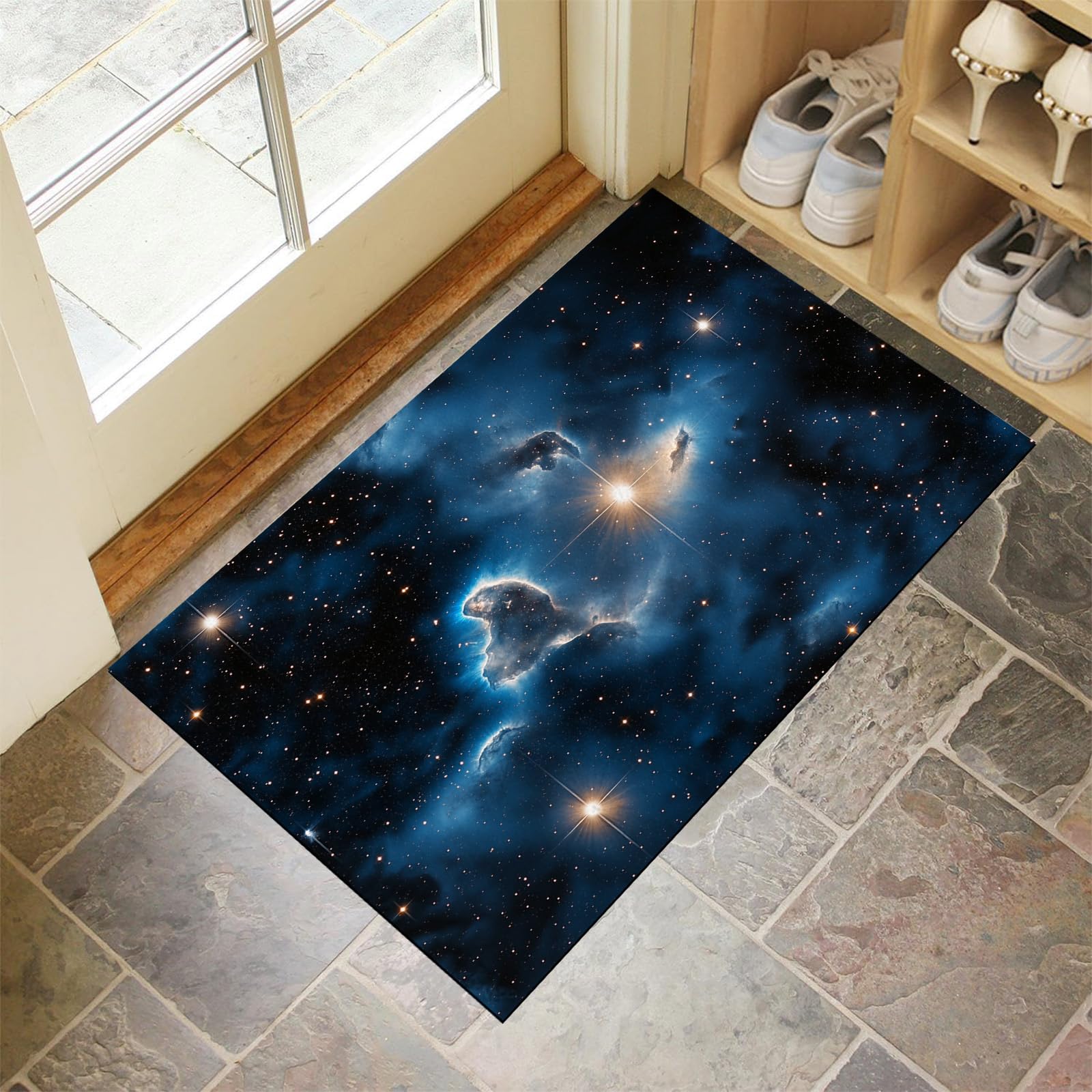 Paillasson Intérieur Extérieur 90x150cm imperméable et résistant pour l'entrée