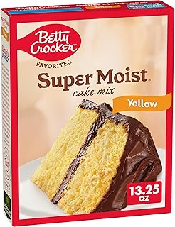 Betty Crocker Favorites Super Moist Yellow Cake Mix, 13.25 oz