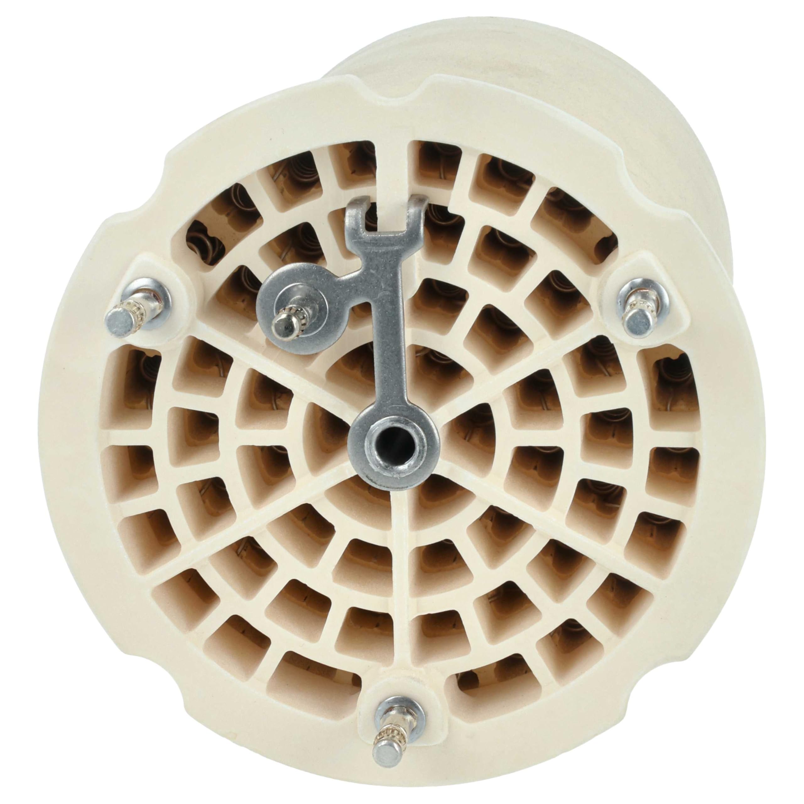 vhbw Element grzejny zamiennik do pistoletu spawalniczego Leister 142.084 - 11000 W, ceramiczny rdzeń grzewczy, 8,4 x 15,6 cm