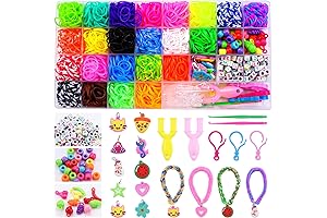 HTVRONT Rubber Band Bracelet Kit for Girls