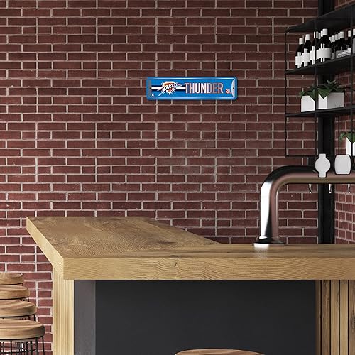 Vista 66 de Rico Industries NBA Basketball Metal Street Sign