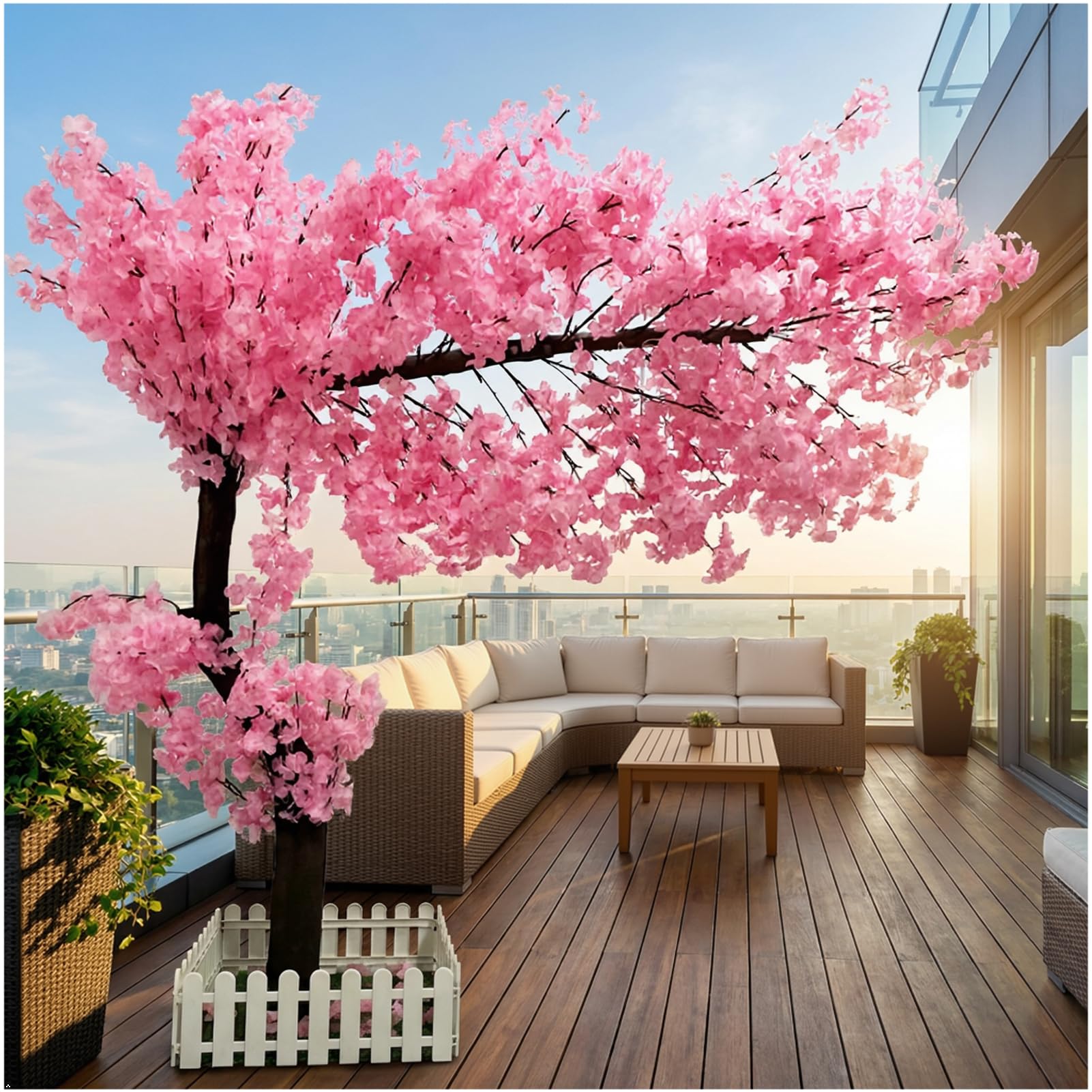 Amazon.com: CDDUOLA 7.9ft Tall Big Cherry Blossom Tree, Handmade