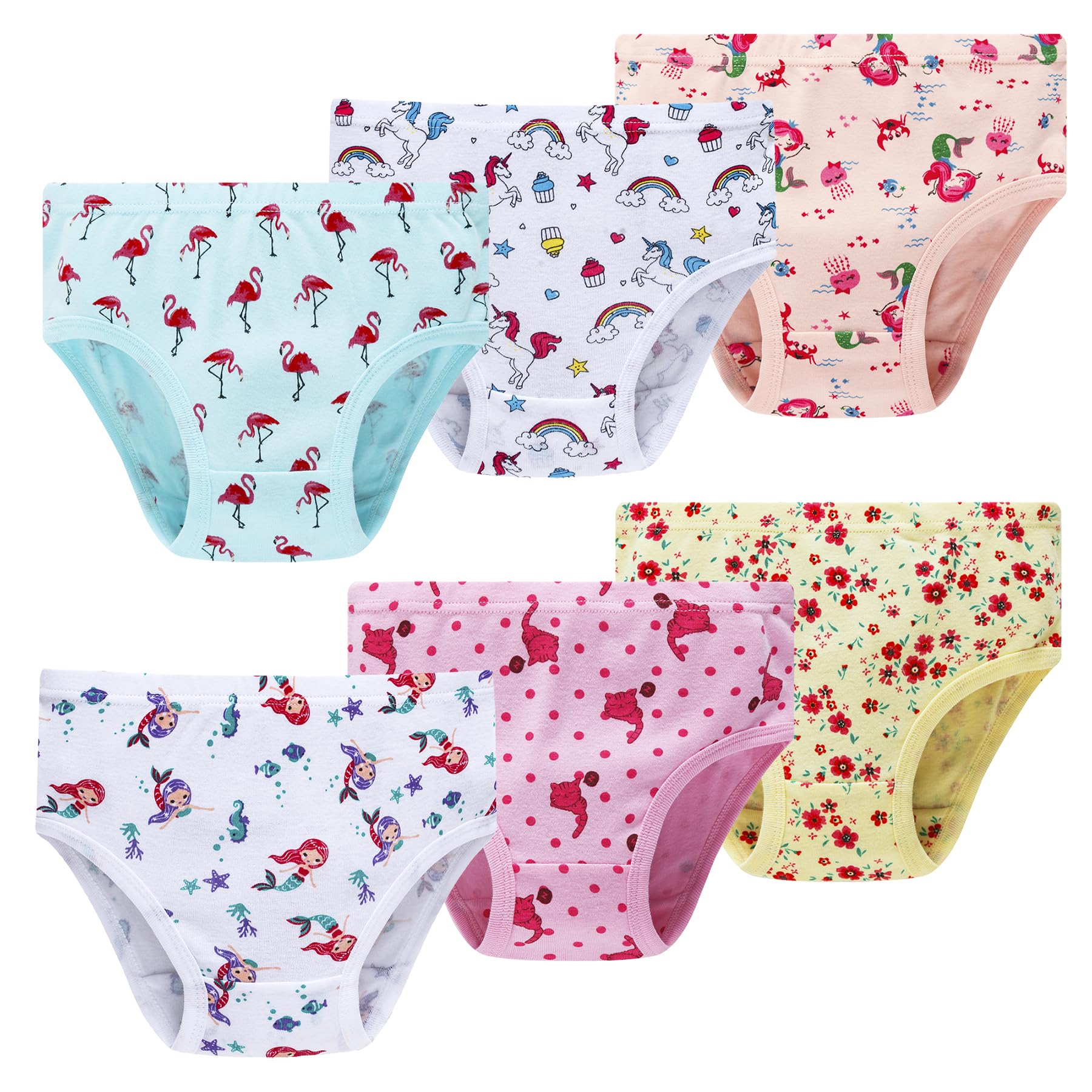 Barara King Girls Assorted Prints Panties Soft Underwear