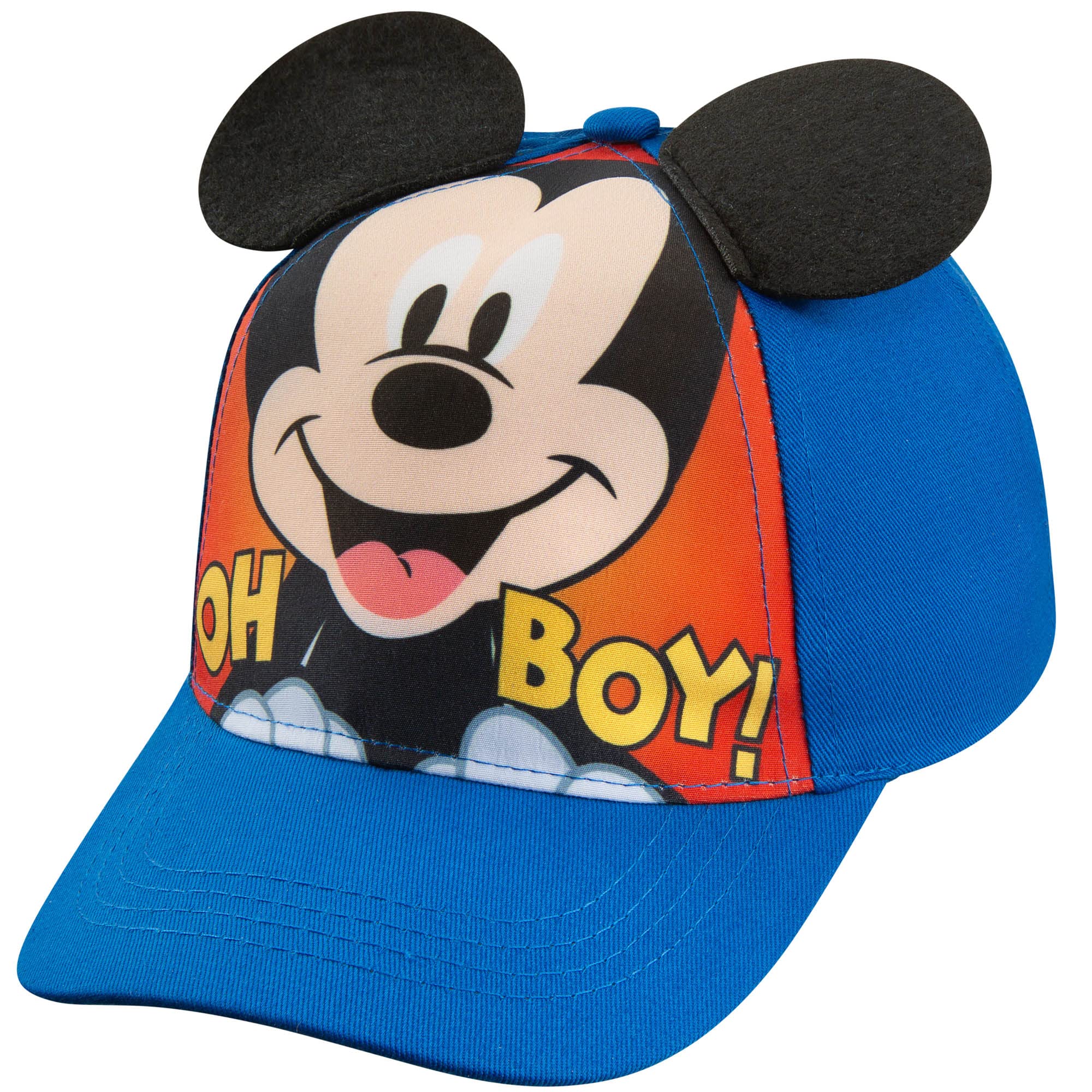 Casquette Mickey garçon 2 ans à 4 ans bleue style baseball comics 3D - 8
