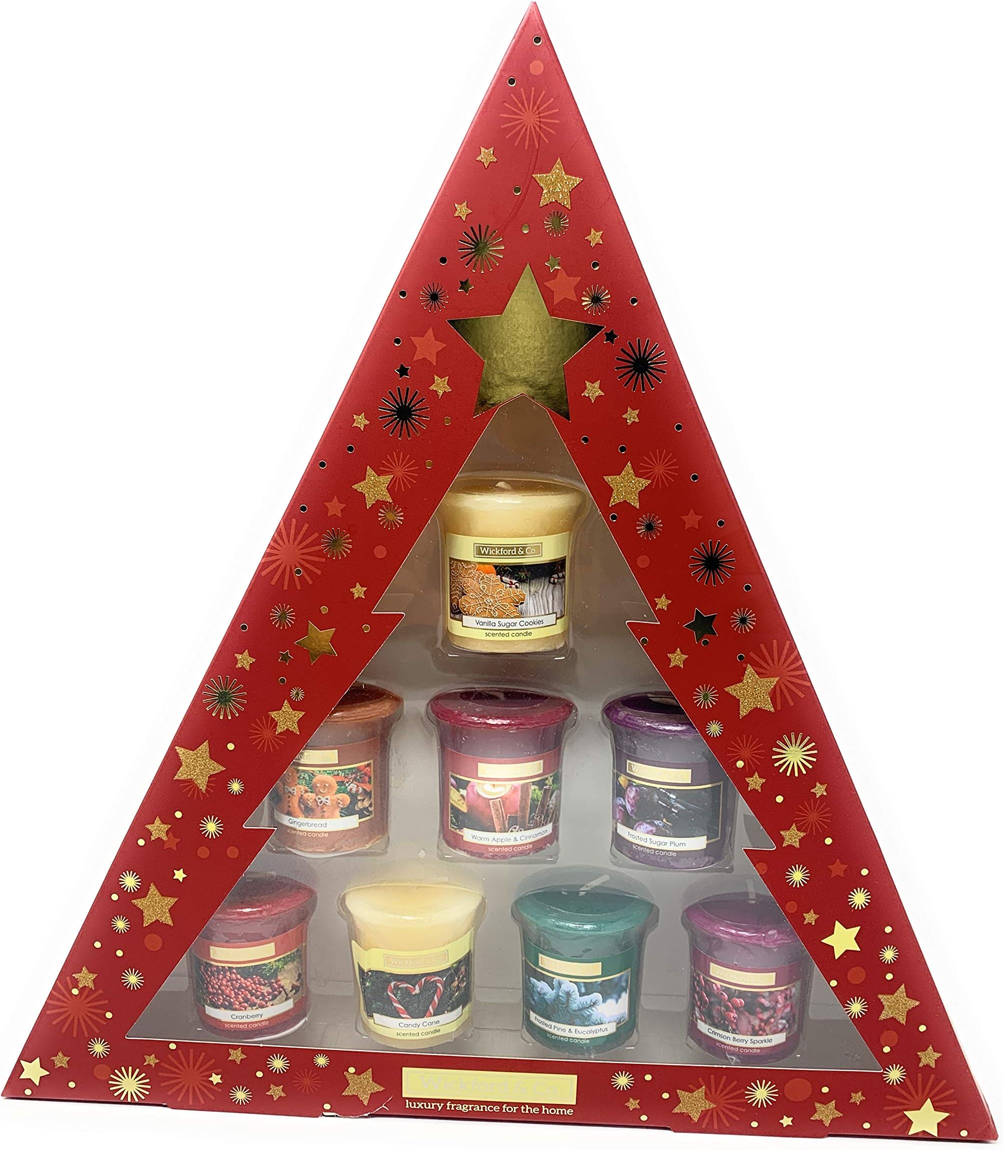 Wickford & Co.Set of 8 Luxury Votive Fragrance Candles Candle Gift Set