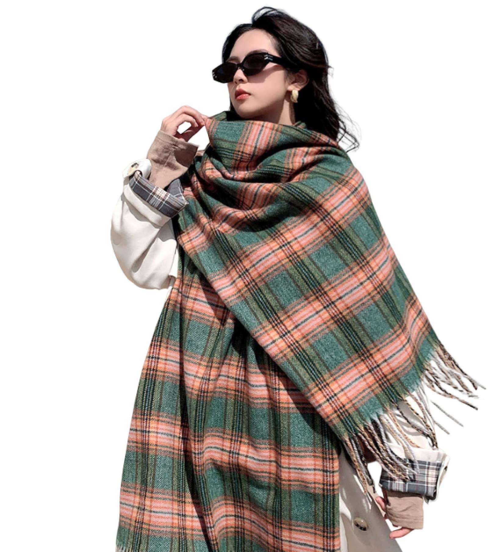 Sciarpa Donna Scialle Uomo Invernale Sciarpa delle Donne Autunno Inverno Sciarpa delle Donne Scialli Femminili Lungo Classico Caldo Morbido Sciarpa
