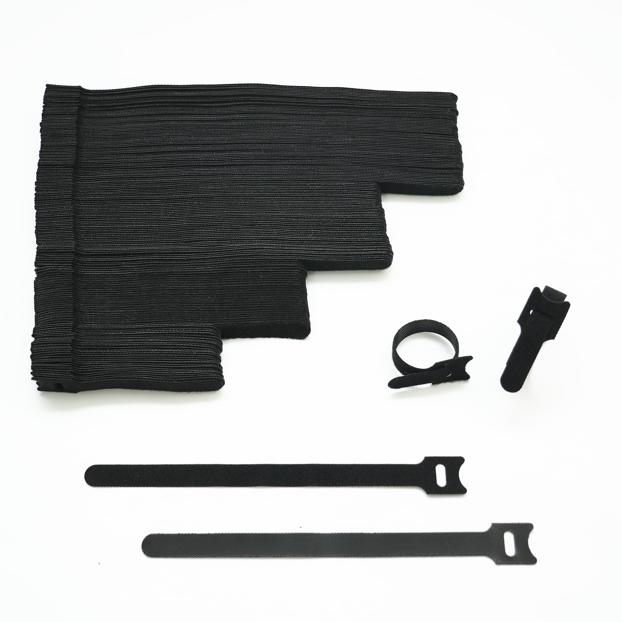 Klett Kabelbinder Set 180 Stück – Kabelmanagement Set mit Ka