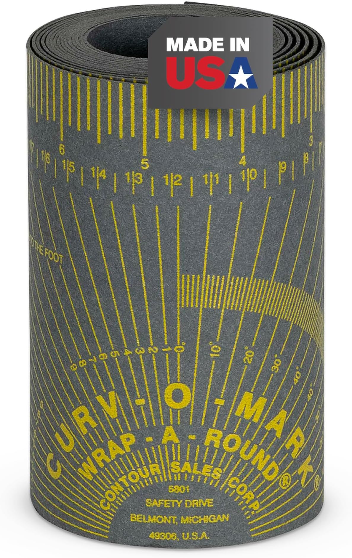 Jackson Safety Pipe Measuring Tool - Wrap-A-Round Tape Pipe Fitting Tool (Multiple Sizes and Heat Ratings)