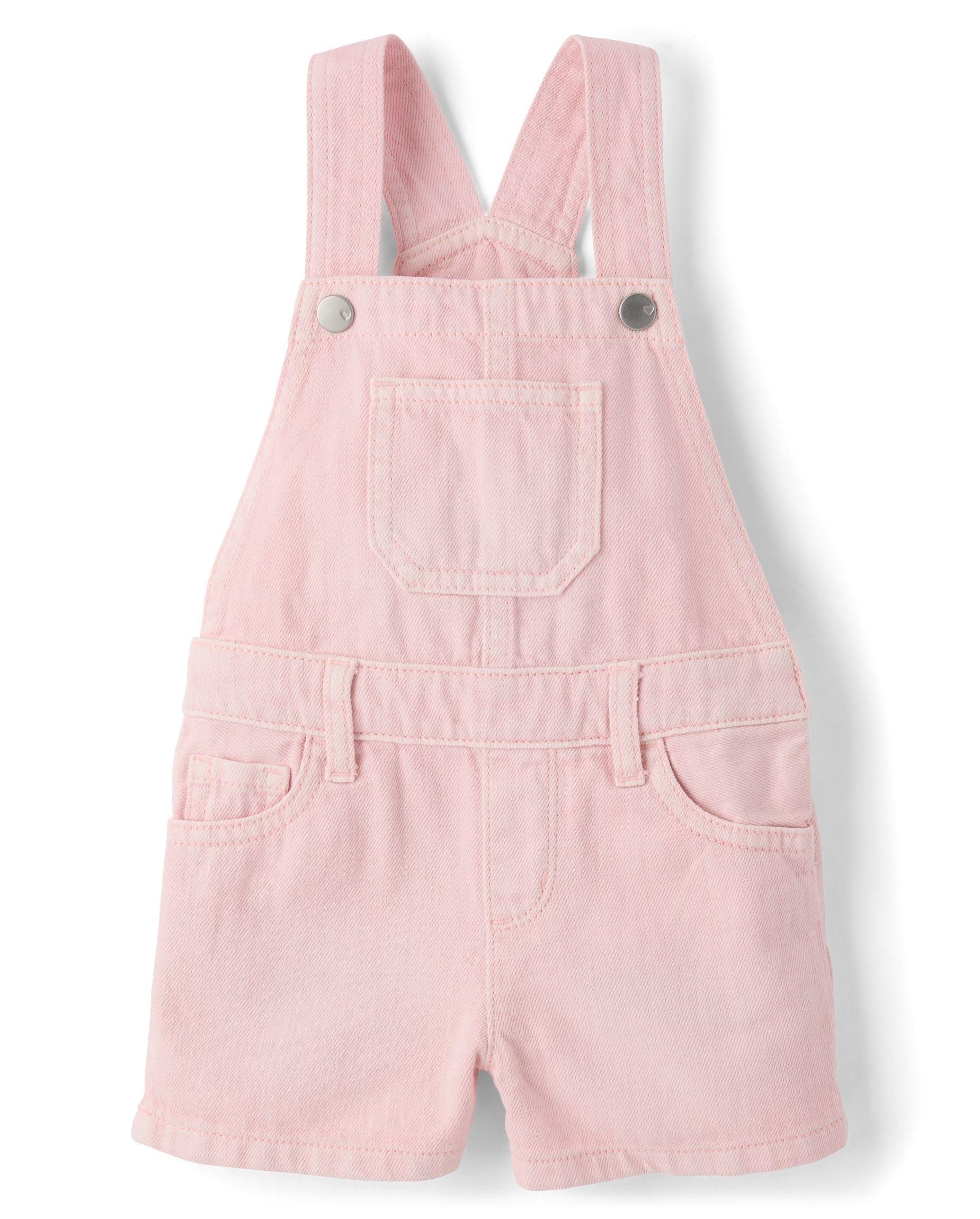 The Childrens Place baby-girls And Toddler Girls Denim Shortalls