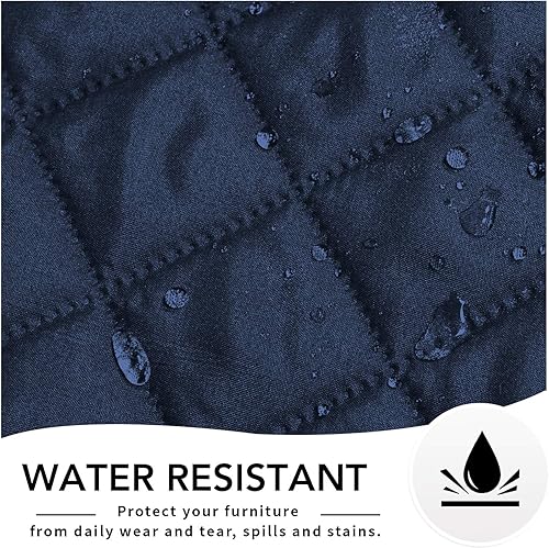 Miniatura 715 de Easy-Going - Funda reversible para sofá, resistente al agua, con varillas de espuma y correas elásticas, protector de muebles para mascotas y perros