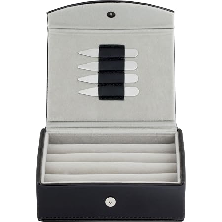 Genuine leather Watch Case Travel Storage Box for Ring Earrings Cufflinks Best Gift