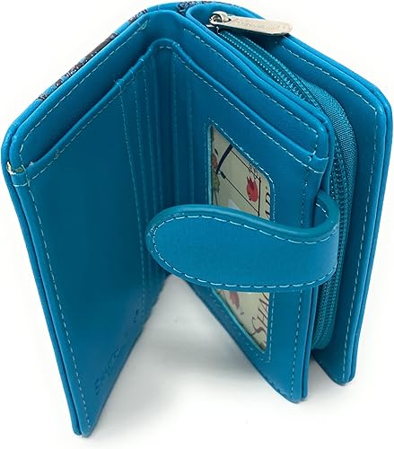 Miniatura 3 de Fruzelg Shag Wear Wolf Paw - Cartera pequeña para mujer, color verde azulado, Color verde azulado., M, Moderno