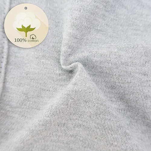 Miniatura 3 de Happy Tree Paquete de 2 gorros para bebé, ultra suave, 100% algodón, gorro piloto para niños pequeños, 9.8 ft, 19.7 ft, 39.4 ft, 78.7 ft