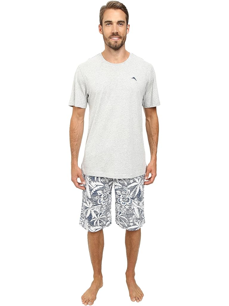 Tommy Bahama Short Sleeve Island Washed Bermuda PJ Set