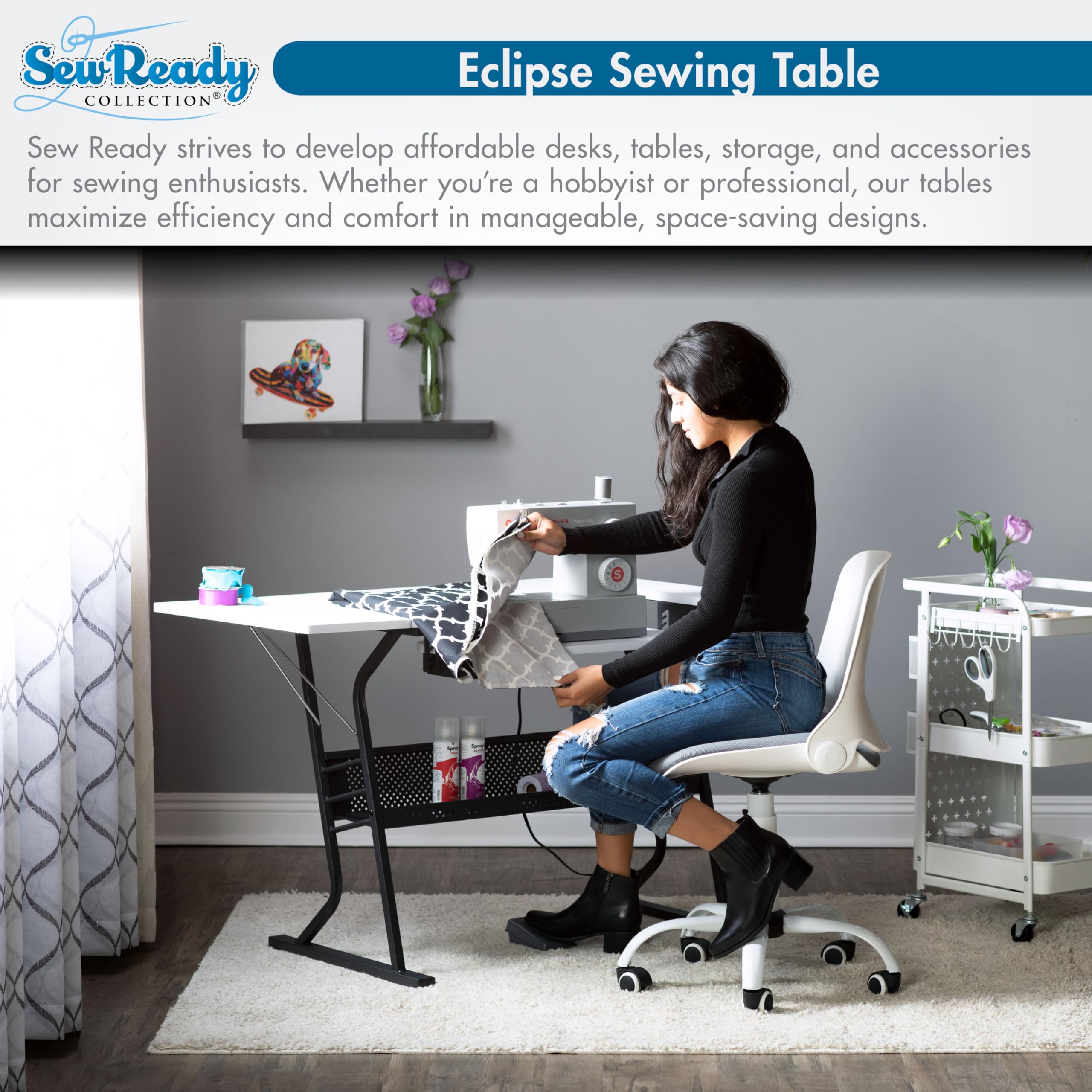 Sew Ready Eclipse HobbySewing Craft Table, | Ubuy