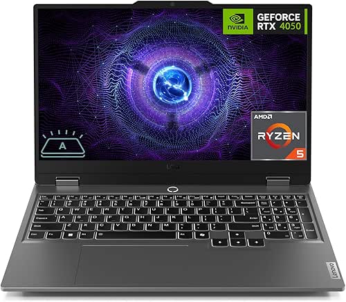 Lenovo LOQ Gaming Laptop, 15.6" FHD 144Hz Display, AMD Ryzen