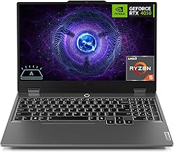 Lenovo LOQ - Laptop para juegos, pantalla FHD de 15.6 pulgadas de 144 Hz, procesador AMD Ryzen 5 7235HS, GeForce RTX 4050, 32GB DDR5, 1TB SSD, Wi-Fi 6, Ethernet, USB-C, HDMI, teclado retroiluminado
