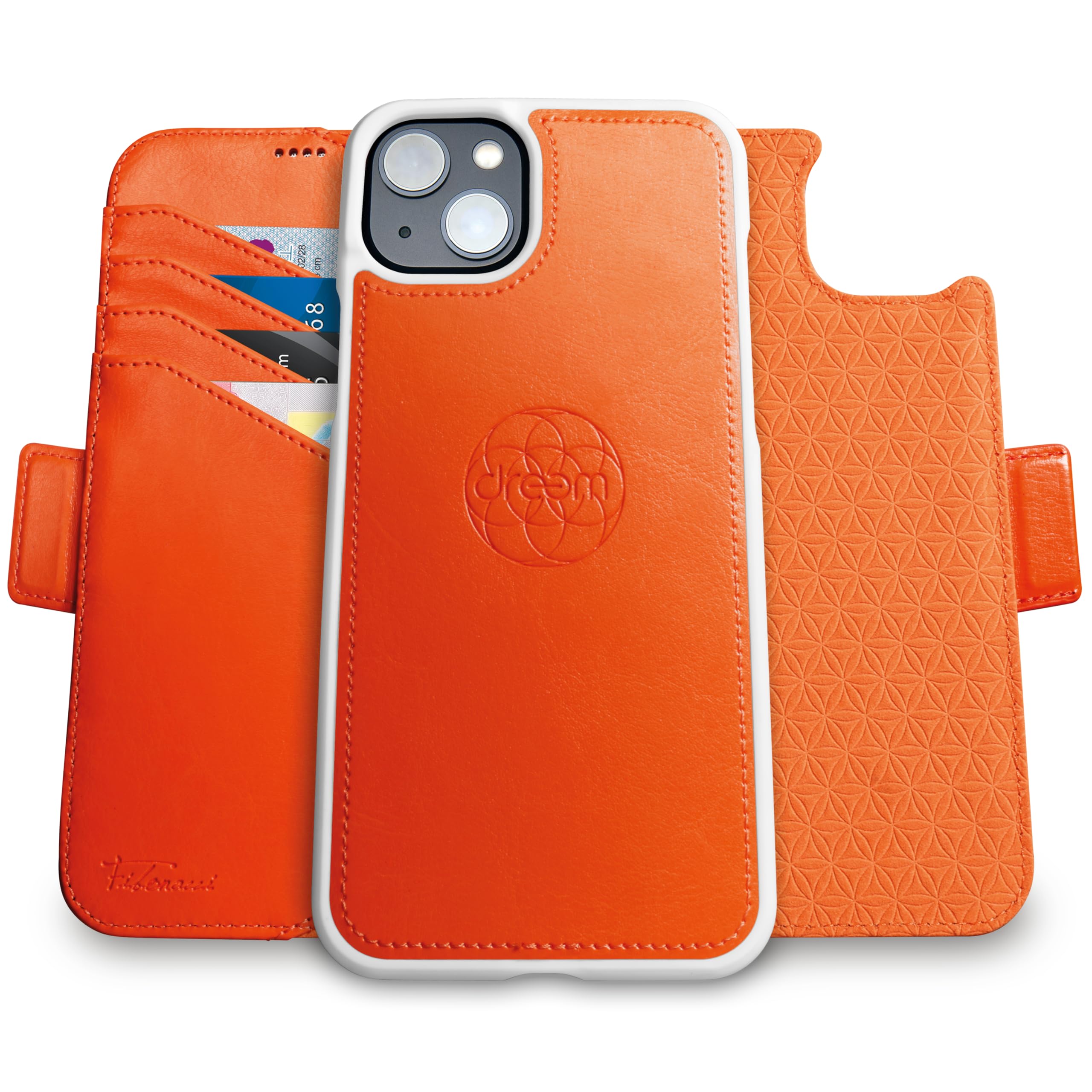 Amazon.co.jp: Dreem iphone 15 plus ケースウォレット、画期的な