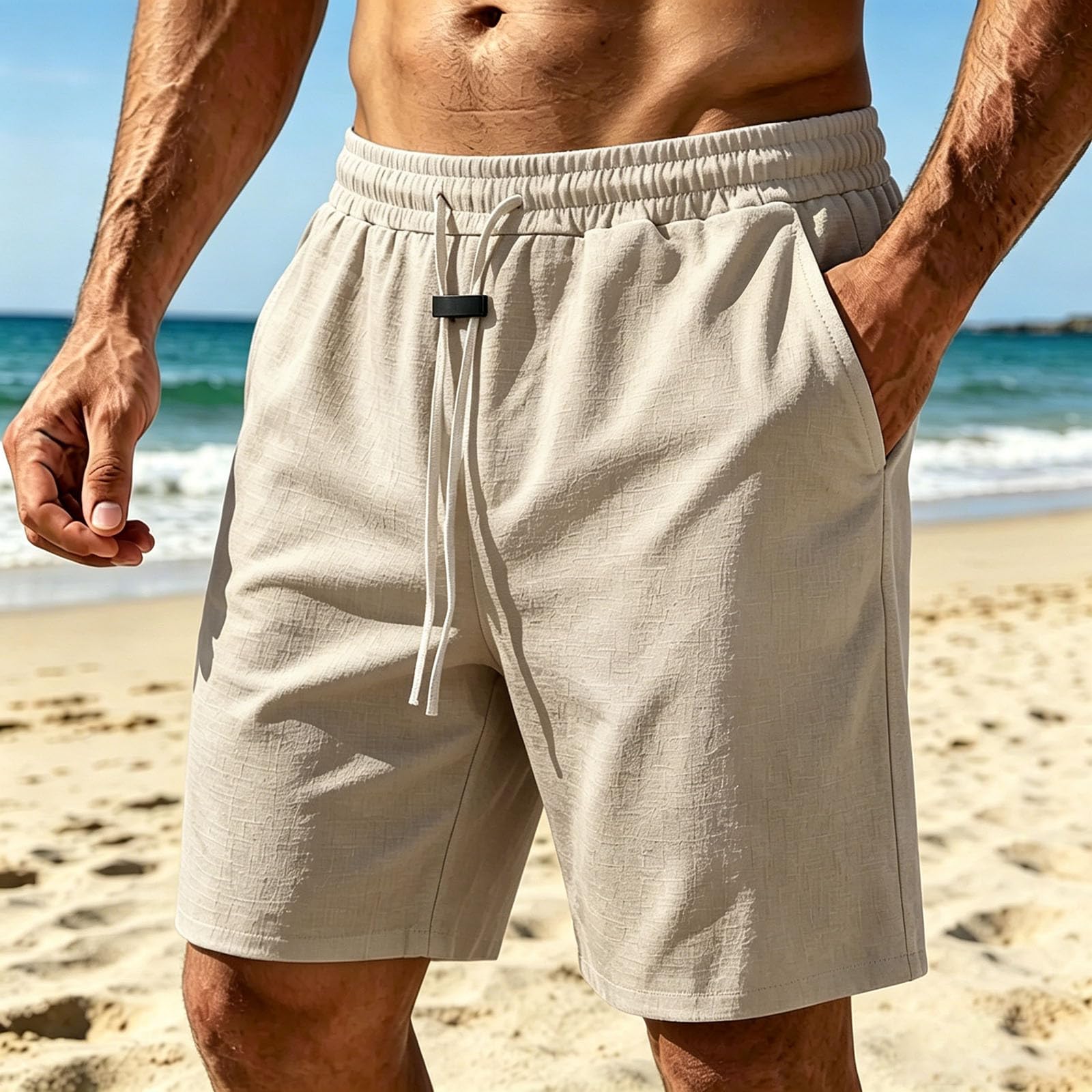 Pantalones vaqueros cargo de camuflaje para hombre, 3/4 de largo, pierna ancha, pantalones vaqueros cortos de verano, multibolsillos, holgados, pantalones vaqueros para monopatín, pantalones