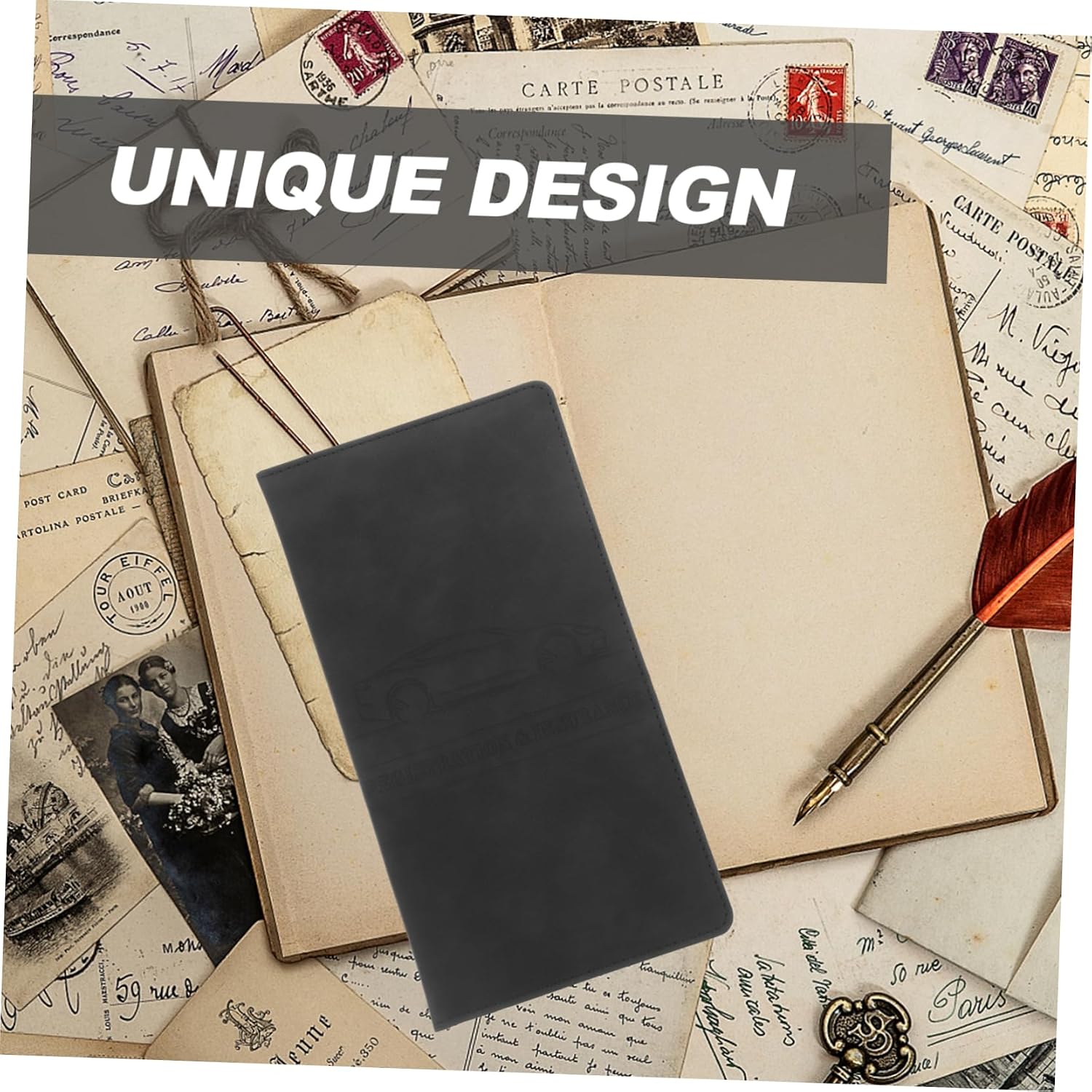 CALLARON American Pu Driving License Holder Sleeve for Credit Cards Id and Cash Multi-functional Wallet for Men and Women for Daily Use and Travel