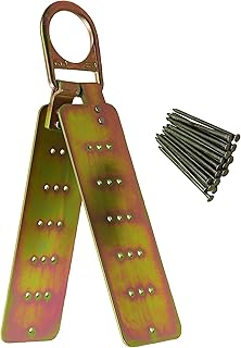 3M DBI-SALA 2103676 Reuseable Steel Roof Anchor W/D-Ring, Gold