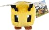 Mattel Minecraft Plush Toy, Bee Soft Doll Inspired by A Minecraft Movie Character, 8-inch Collectible