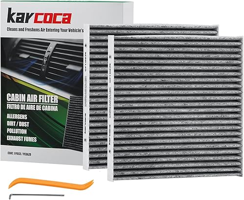 CF11183 (6040C) Filtro de aire de cabina prémium con carbón activado compatible con Dodge Durango Jeep Grand Cherokee GRAND Cherokee WK 2011-2023
