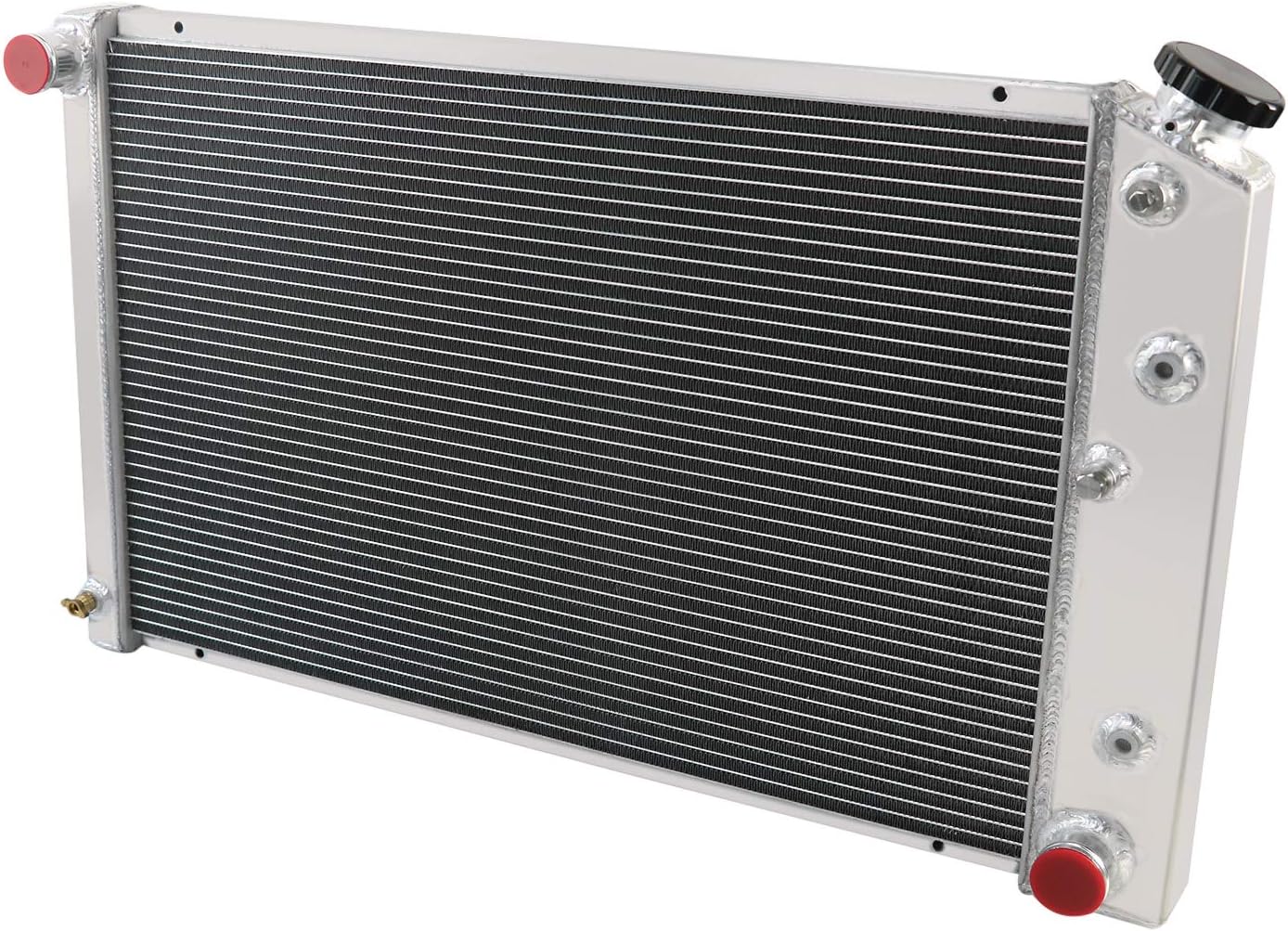 ECMRAD Performance Aluminum Radiator for Chevy Camaro 1970-1981/ Monte Carlo 1980-1987 G-Body Oldsmobile Cutlass/Pontiac Grand Prix 3 Rows Core