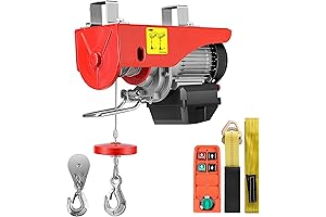 VIVOHOME Electric Hoist, 110V 440 Lbs Winch with Wireless Remote Control