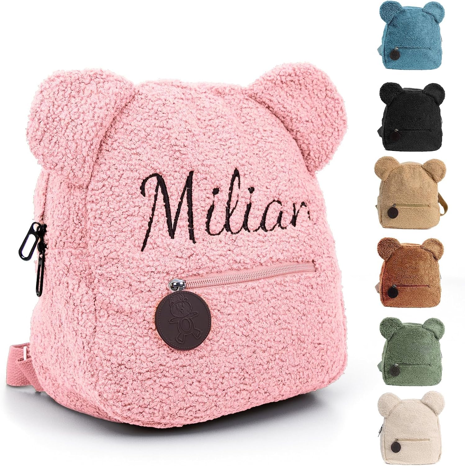 GOMOVING Personnalisé Sac A Dos Enfant, Broderie Petit Sac à