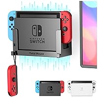 Innovelis TotalMount Supporto da parete per Nintendo Switch con livella e gestione
