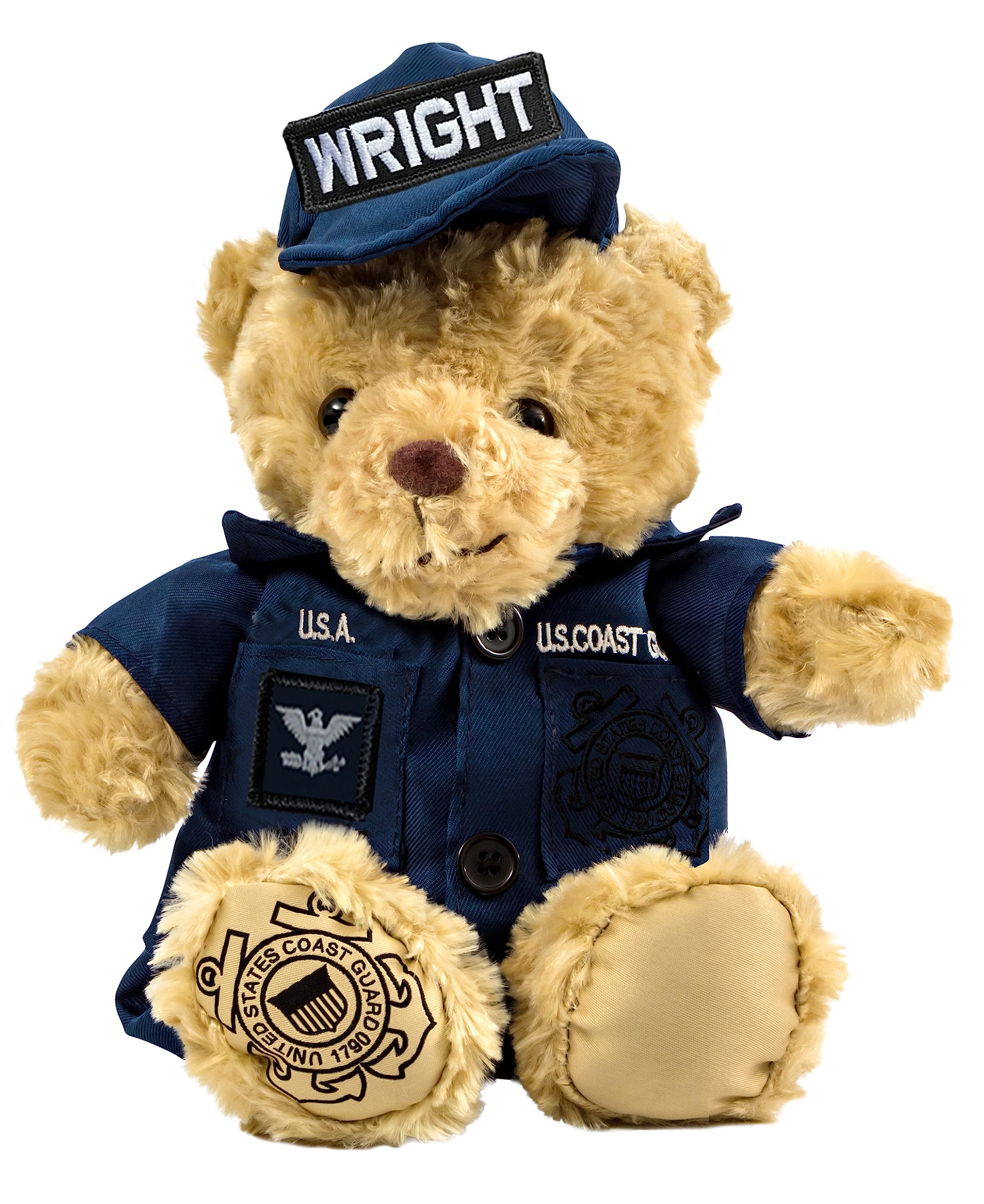 ZZZ Bears Personalized Coast Guard Bear