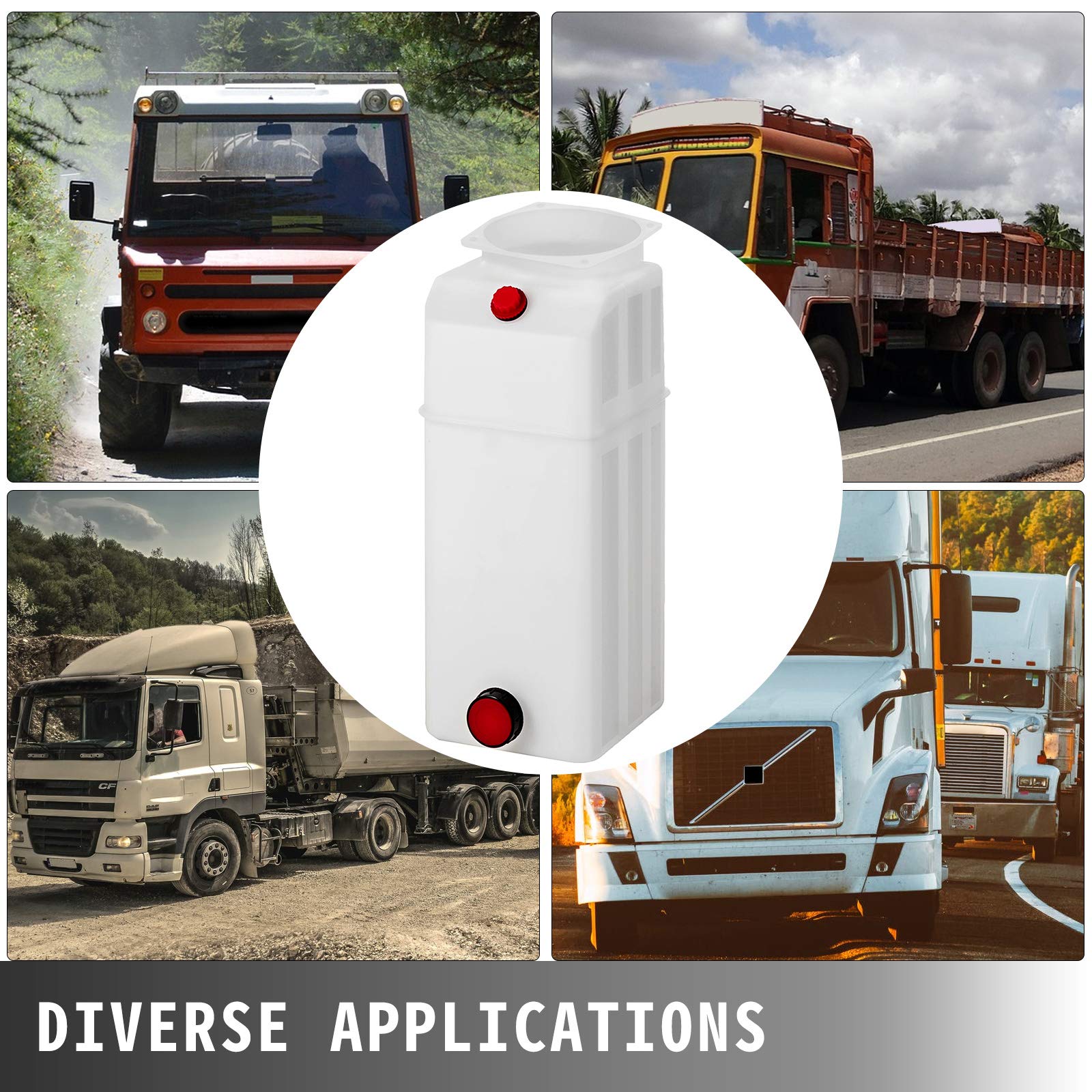 Mophorn 2.5 Gallon Hydraulic Pump Oil Reservoir Tank Replacement 10