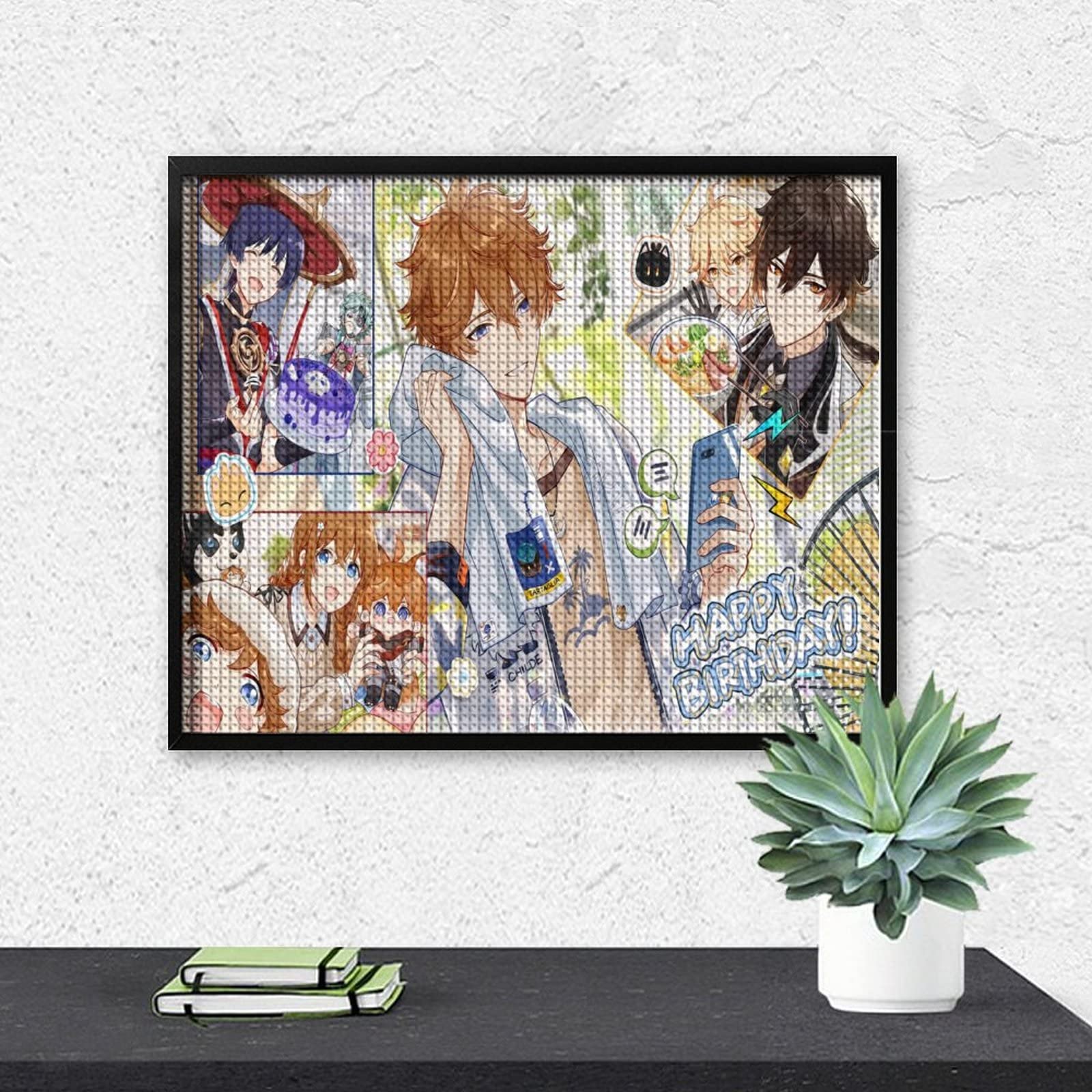 Amazon | 原神ダイヤモンドアートダイヤモンドアート キット