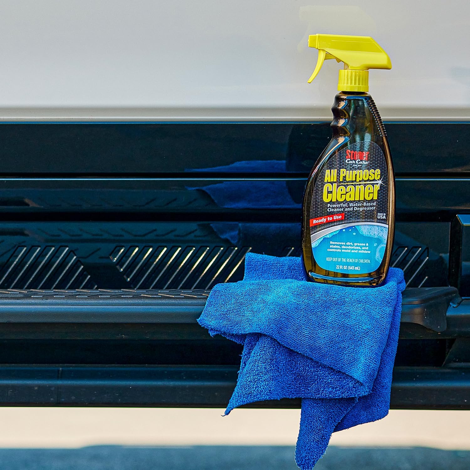Stoner Car Care 92694-6PK All Purpose Cleaner Powerful Water-Based Cleaner and Degreaser, Easily Removes Dirt, Grease, Stains, and More, Multi-Purpose, Multi-Surface, Ready to Use, 22 Fl Oz, Pack of 6