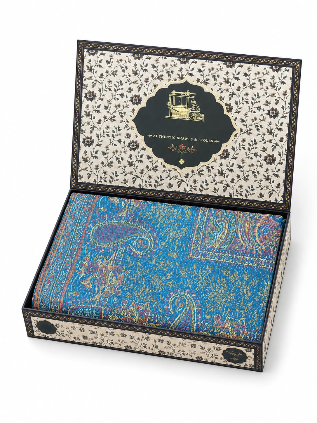 weavers villa Pashmina Wool Shawl for Women with Premium Gift Box | Soft Winter Wrap | Perfect Birthday & Festive Gift-picture-28