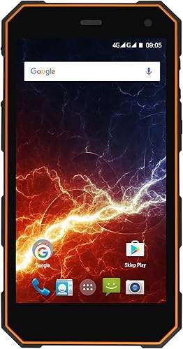 myPhone Hammer Energy Doppia SIM 2GB 16GB 5000mAh Nero  Arancione
