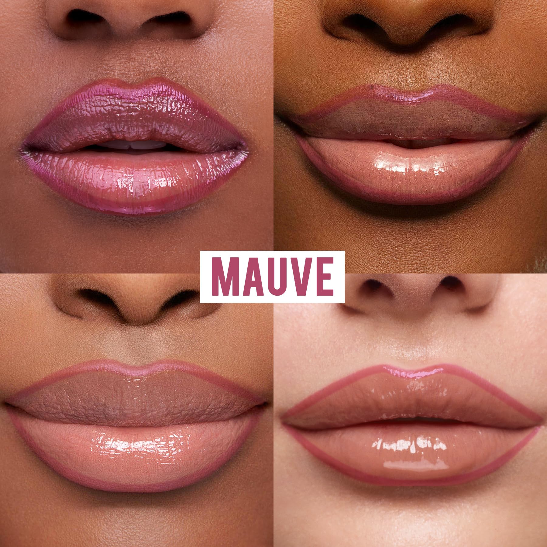 Tinte de labios – Tinte delineador de labios, tinte de labios natural de larga duración, resistente al agua, permanece todo el día, a prueba de transferencia, altamente pigmentado, color 3