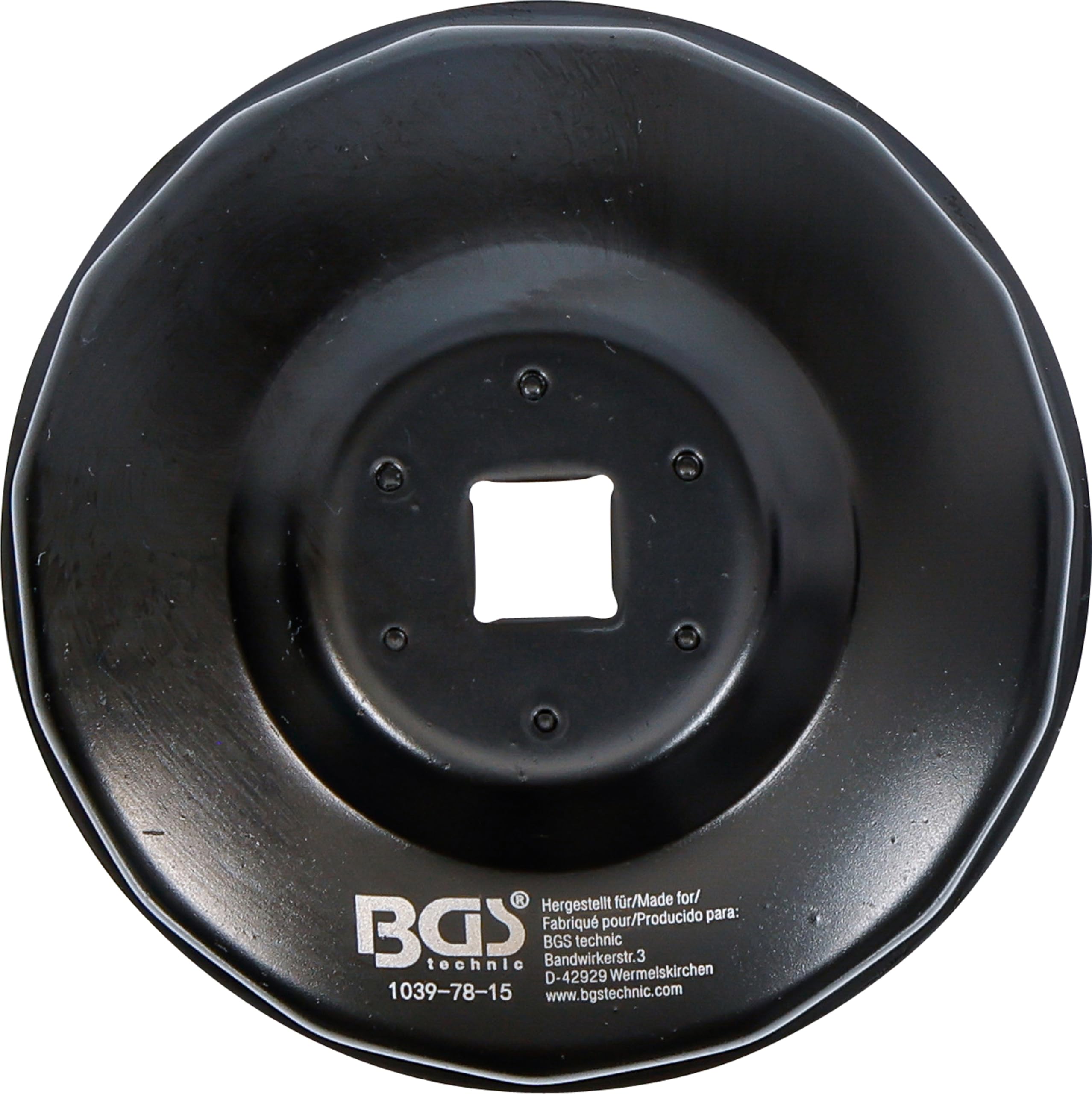BGS 1039-78-15 | Ölfilterschlüssel | 15-kant | Ø 78 mm | für Ford, Nissan, Toyota - 2