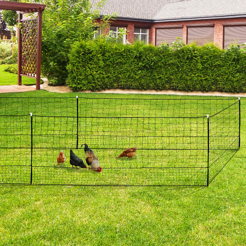 Hühnernetz-Fänger – Verstellbar Von 64,8 Bis 154,9 Cm, Mit 2 Beinhaken – Für Hühner, Katzen, Enten, Gänse & Co.