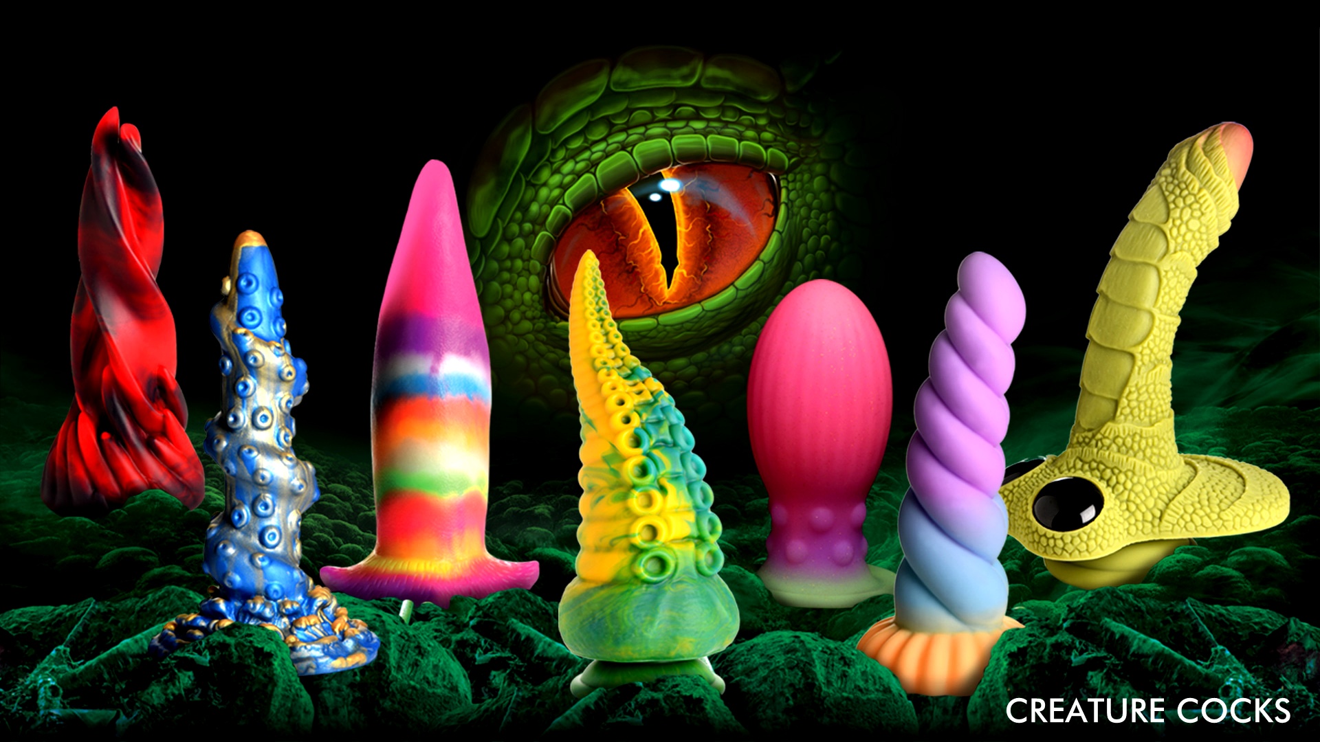 Amazon.com: CREATURE COCKS Monstropus Tentacled Monster Silicone Dildo :  Health & Household