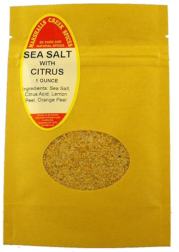 Tamaño de la muestra, preparación de comidas EZ, sal marina y mezcla de citrus $3.49