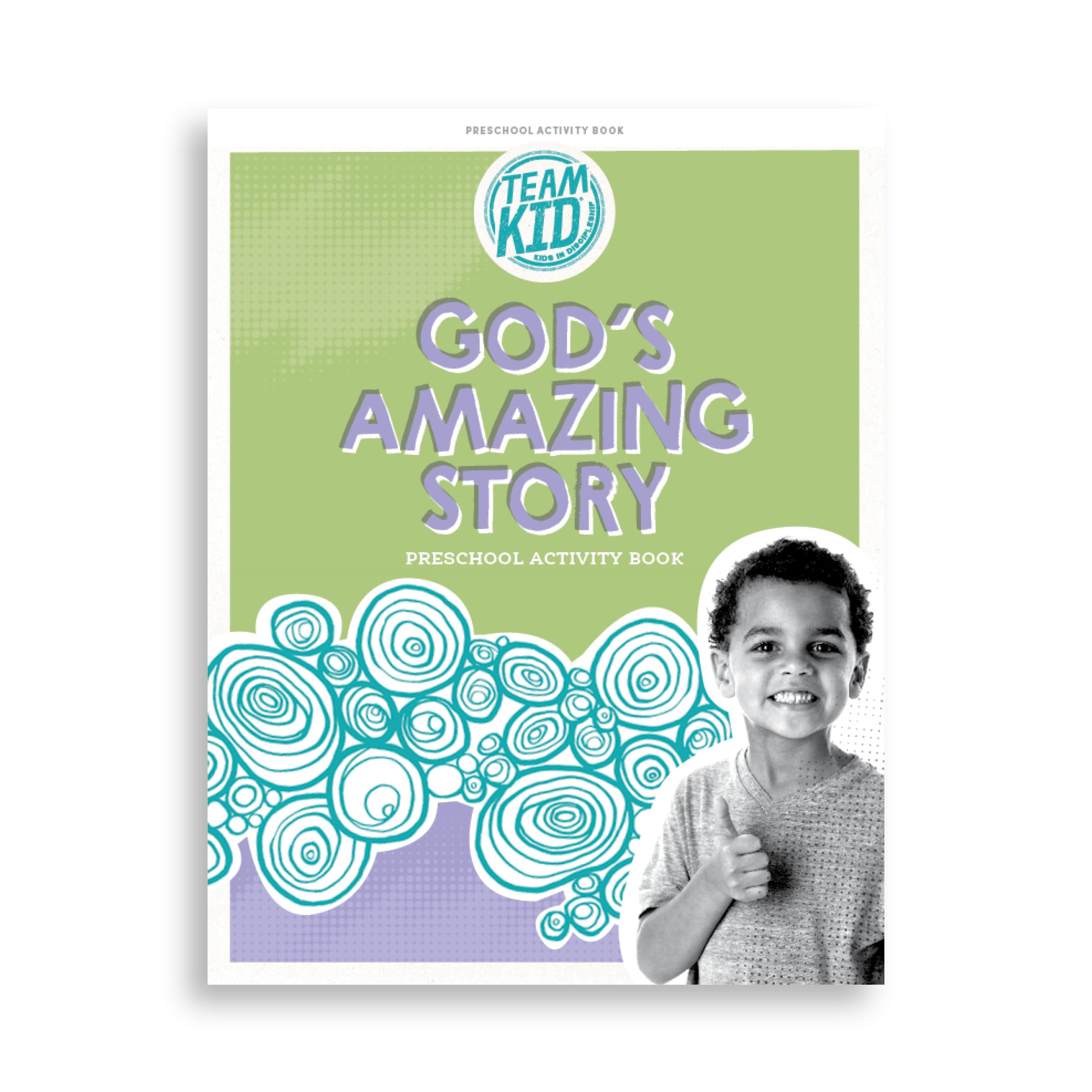 Teamkid: God's Amazing Story - Preschool Activity Book