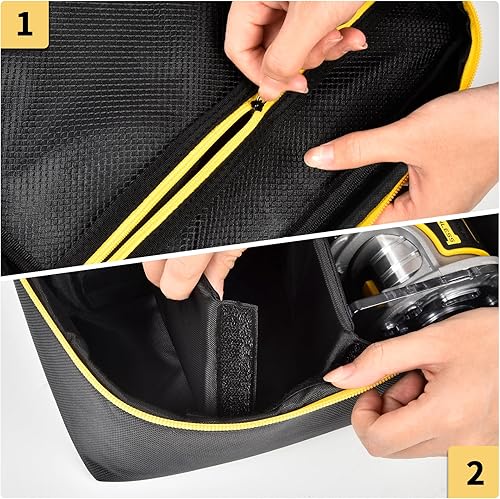 Miniatura 4 de Funda de herramientas compatible con DEWALT 20V Max XR (DCW600B)para Makita XTR01Z 18V LXT router inalámbrico de iones de litio, soporte de