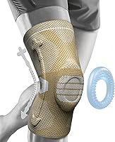 Vista 16 de NEENCA - Rodillera profesional de compresión, tecnología de punto horizontal, grado médico, para desgarro de menisco, ligamento anterior cruzado