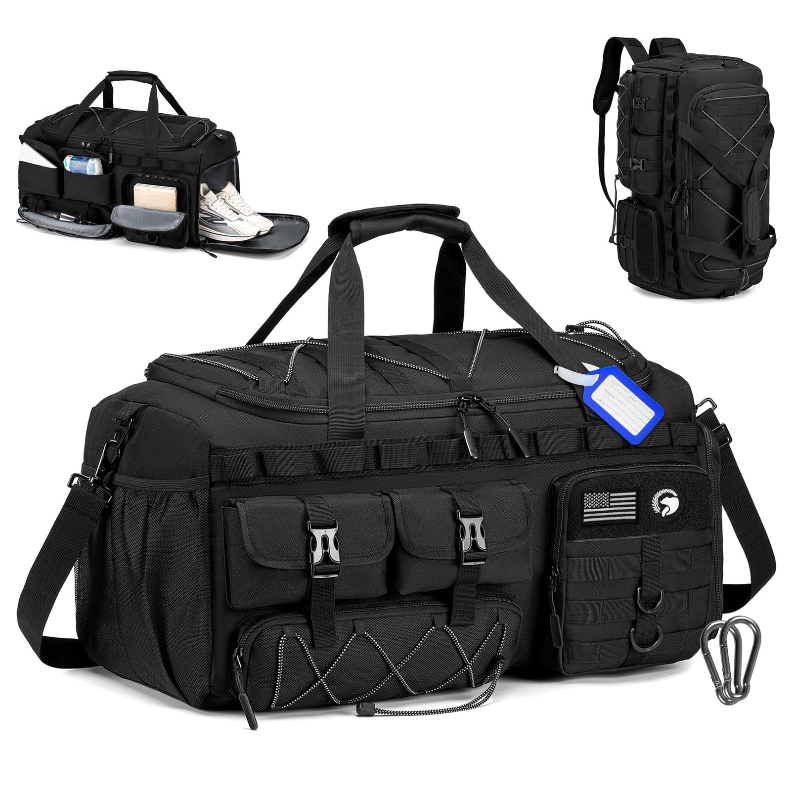 COSCOOA Tactical Gym Bag for Men