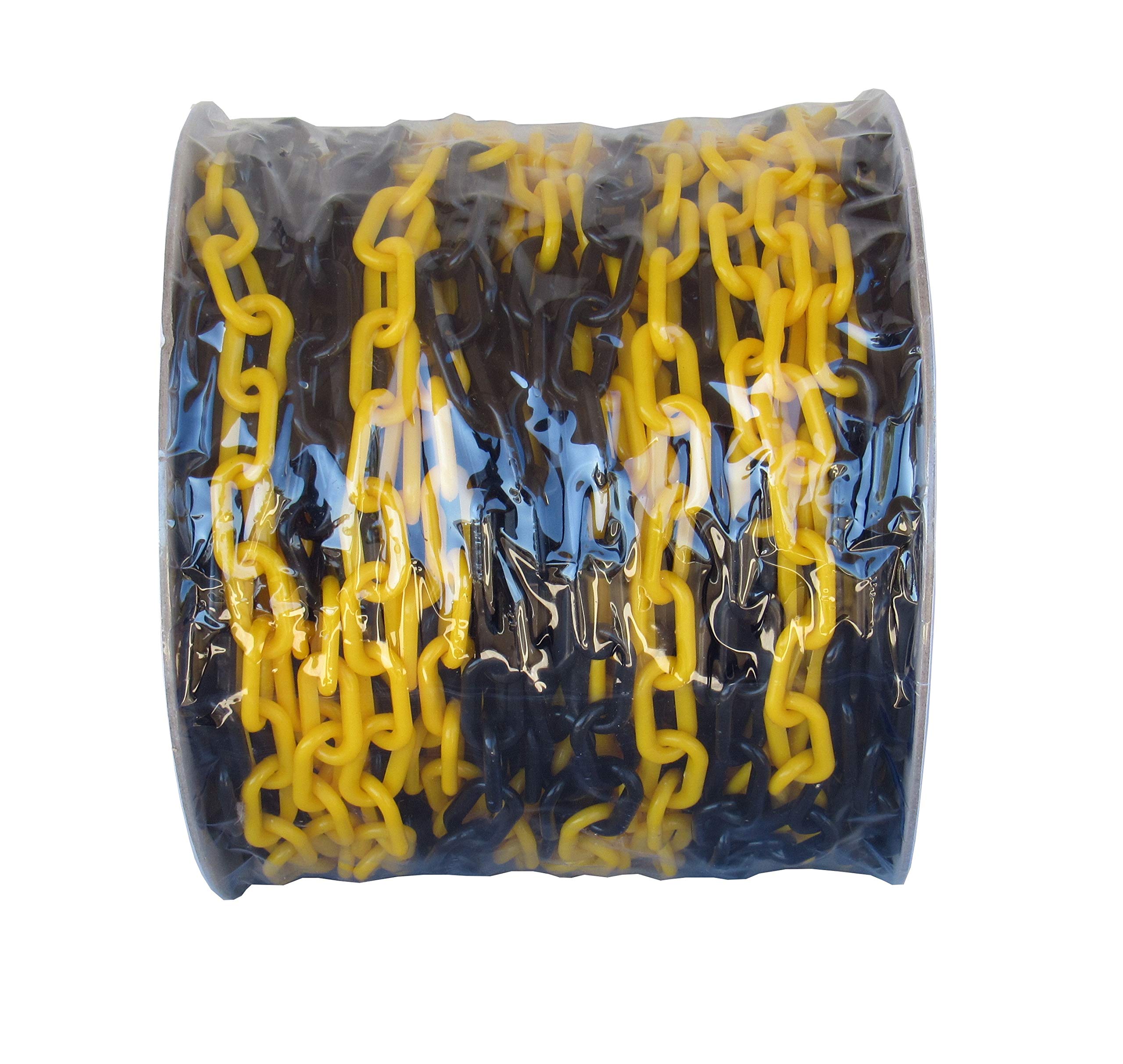 Catena in Plastica Nera e Gialla 6mm 50,0 metri