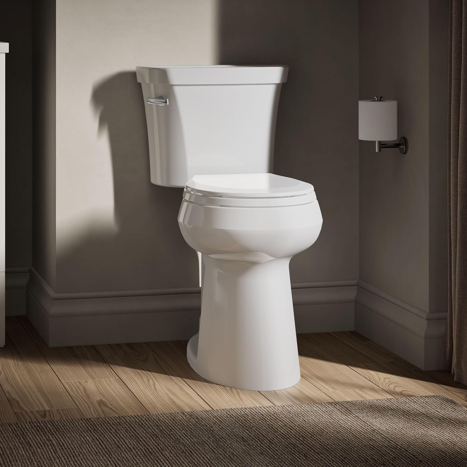 Kohler 35643-0 Highline® Tall round-front toilet bowl, White