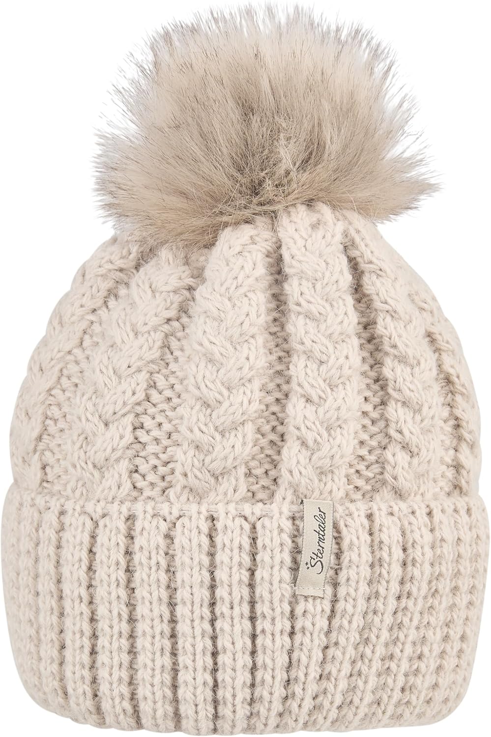 Sterntaler Knitted Hat with Envelope - Unisex Beanie in Cool Fisherman Style